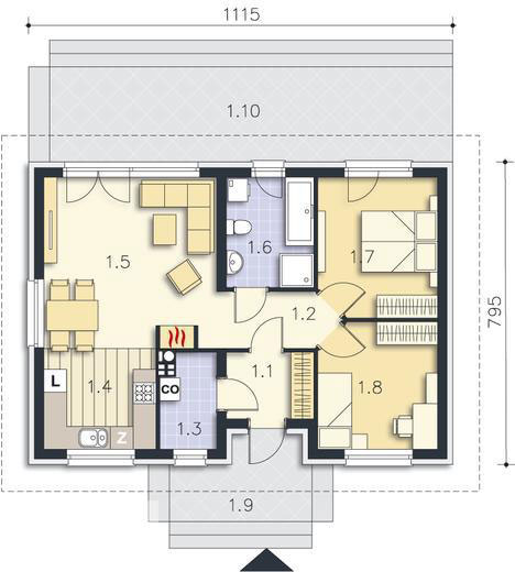 Butik Villa 102 Metrekare 4 Butik Villa 102 Metrekare - Görsel 4