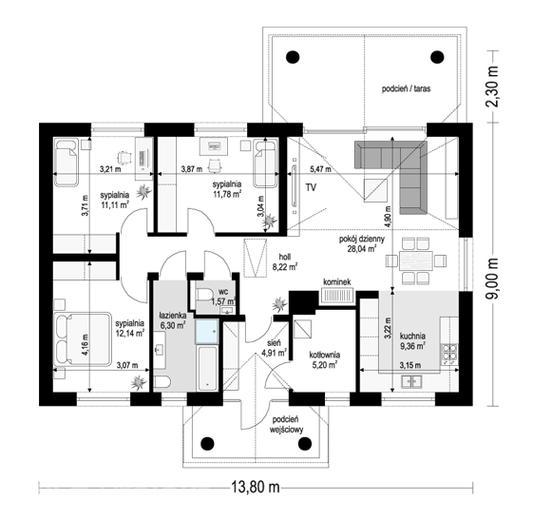 Kayseri Çelik Ev 125 mt 2 Kayseri Çelik Ev 125 mt - Görsel 2