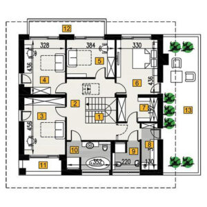 Alternative view of Butik Dubleks 286 Metrekare