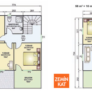 Alternative view of Kayseri Prefabrik 149 Mt