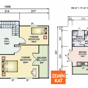 Alternative view of Kayseri Prefabrik 155 mt