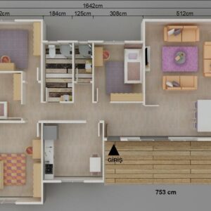 Alternative view of Kayseri Prefabrik 166 mt