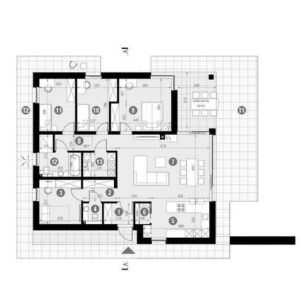 Alternative view of Kayseri Çelik Ev 192 mt