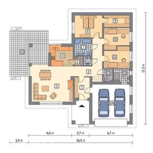 199 mt celik ev plan