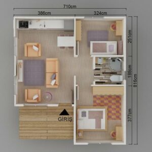 Alternative view of Kayseri Prefabrik 49 mt