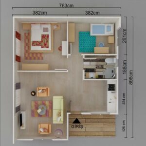 Alternative view of Kayseri Prefabrik 68 mt