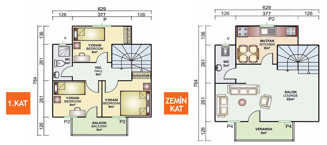 Kayseri Anahtar Teslim Prefabrik 86 mt 3 Kayseri Anahtar Teslim Prefabrik 86 mt - Görsel 3